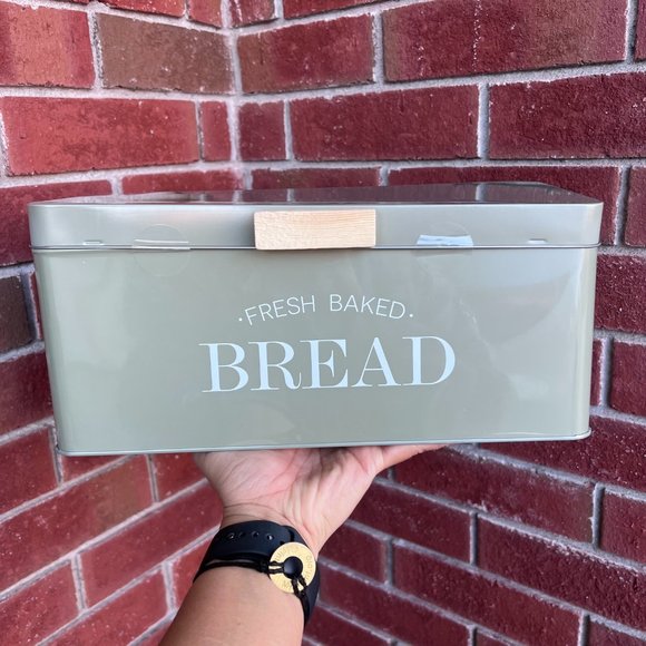 Target Other - BULLSEYE PLAYGROUND METAL BREAD BOX